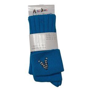 Royal & Awesome Men’s Knee Golf Socks Blue 7.5-11.5 NWT